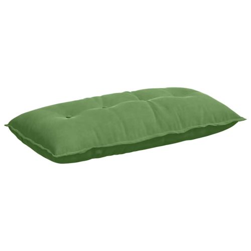 Възглавница за гръб Светло зелено 100 x 50 cm Кордюрова тъкан