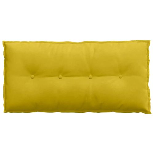 Възглавница за гръб Жълто 100 x 50 cm Кордюрова тъкан