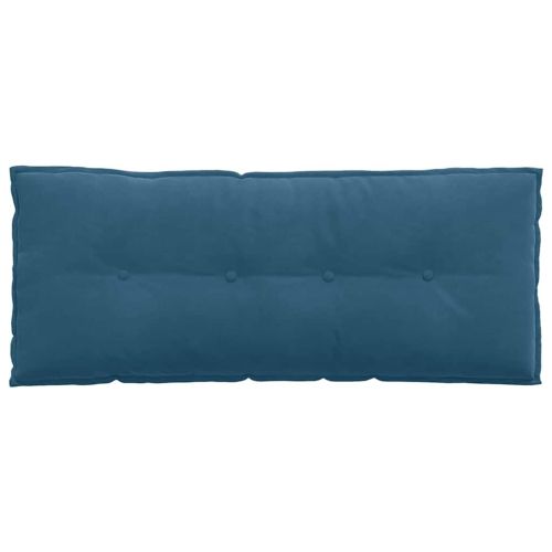 Възглавница за гръб Синьо 120 x 50 cm Кордюрова тъкан