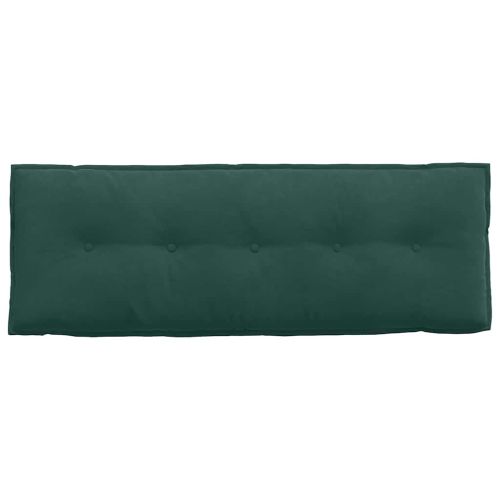 Възглавница за гръб Тъмен зелен 140 x 50 cm Кордюрова тъкан