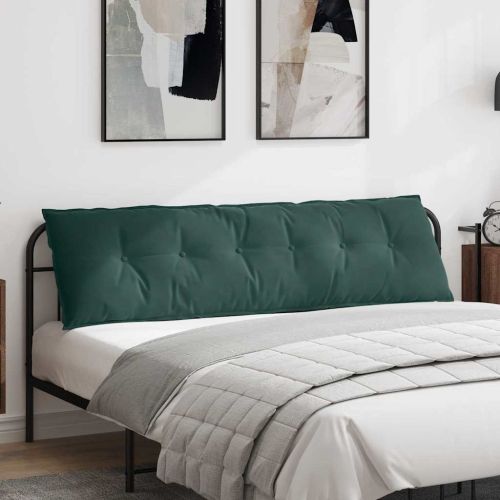 Възглавница за гръб Тъмен зелен 180 x 50 см Кордюрова тъкан
