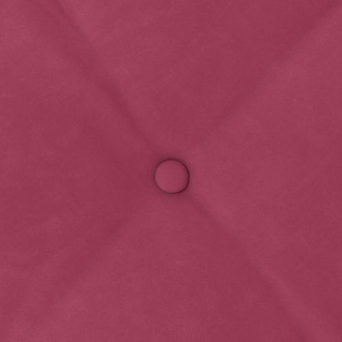 Възглавница за гръб Виненочервен 200 x 50 см Кордюрова тъкан