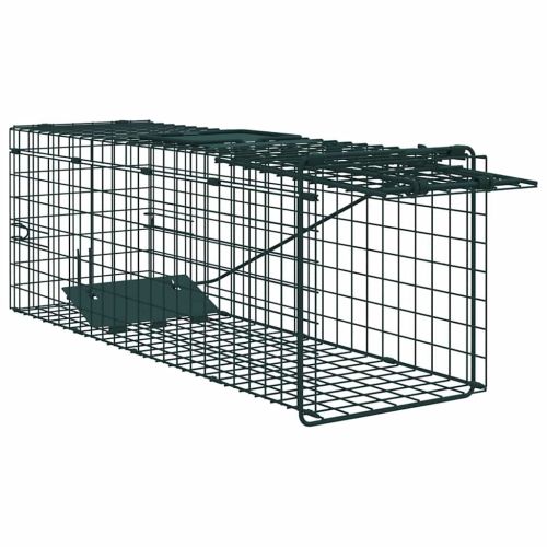 Капан за животни Зелен 61 x 20 x 21,5 см Стомана