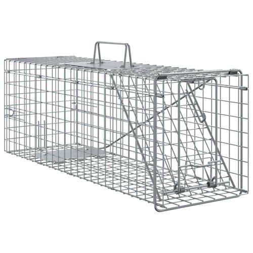 Капан за животни Антрацит 61 x 20 x 21,5 см Стомана