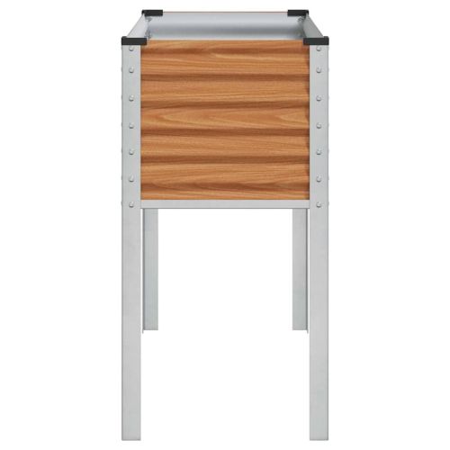 Градинска саксия Светло кафяво 100 x 45 x 90 см