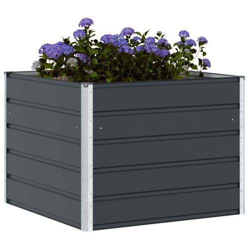 Кашпа Антрацит 100 x 100 x 75 см Стомана