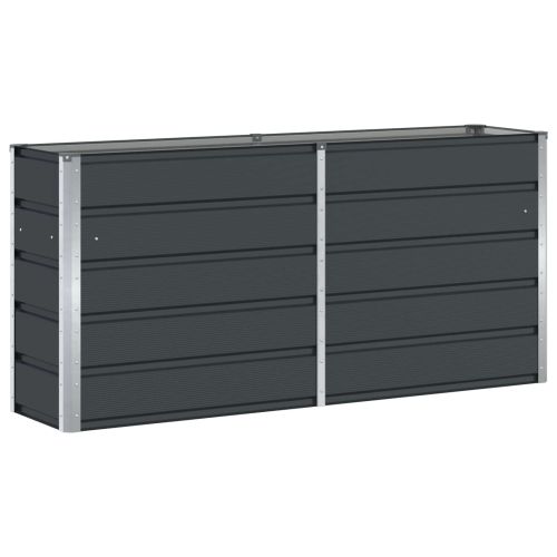 Кашпа Антрацит 160 x 40 x 75 см Стомана