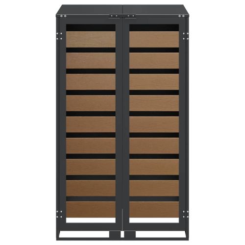 Съхранение за кош за отпадъци с газов капак за 240L контейнер