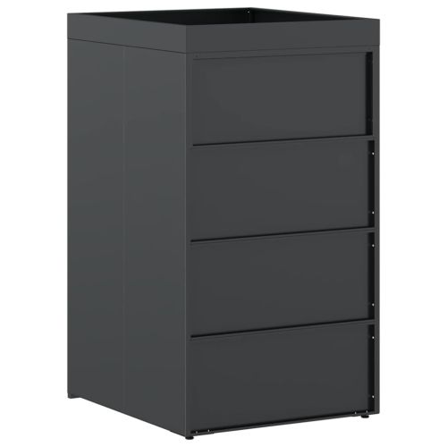 Съхранение за кош за отпадъци с покрив за саксия за 240L контейнер