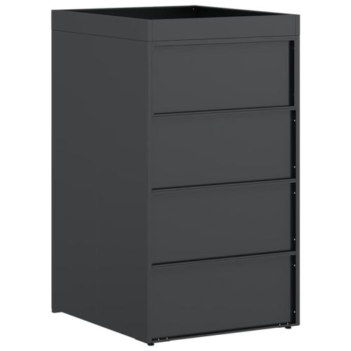 Съхранение за кош за отпадъци с покрив за саксия за 240L контейнер