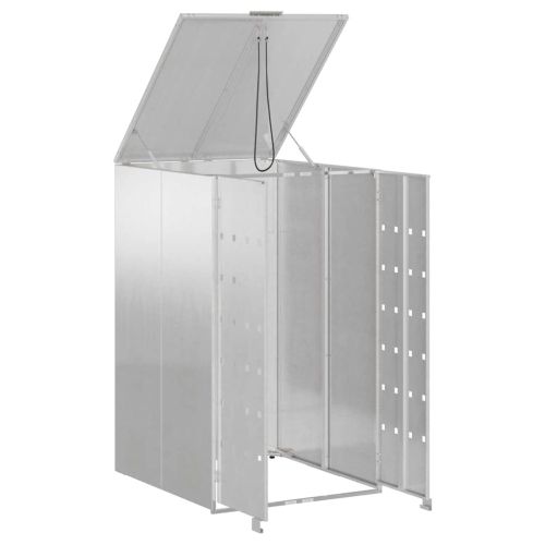 Съхранение за кош за отпадъци с газов капак за 240L контейнер