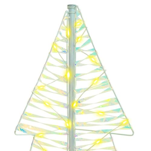 Коледно дърво с 160 LED светодиода Топло бяло 150 cm PET