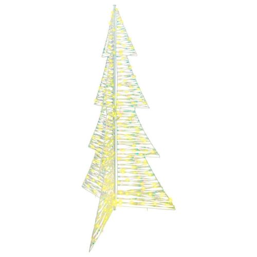 Коледно дърво с 240 LED светодиода Топло бяло 180 cm PET