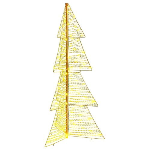 Коледно дърво с 160 LED светодиода Топло бяло 150 cm PET