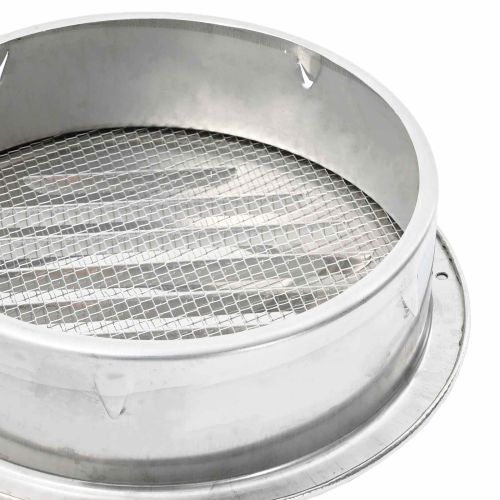 Предпазители за въздушна вентилация 4 pcs Сребрист 150 mm