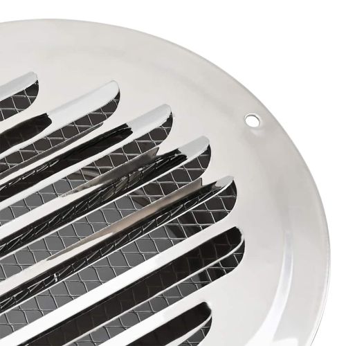 Предпазители за въздушна вентилация 4 pcs Сребрист 200 mm