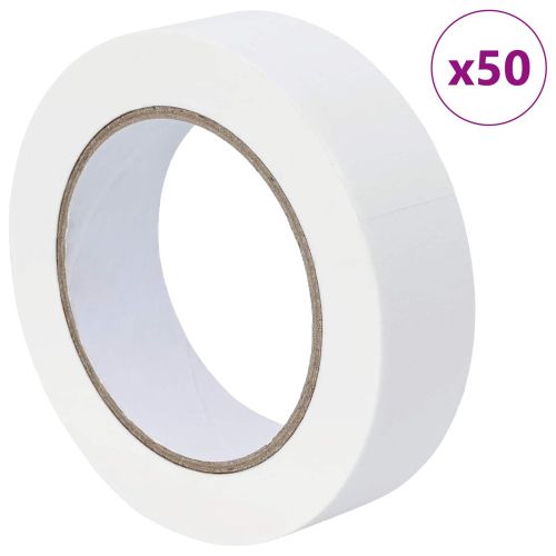 Ленти за маскиране на художници 50 pcs Бяло 30мм х 50м Хартия