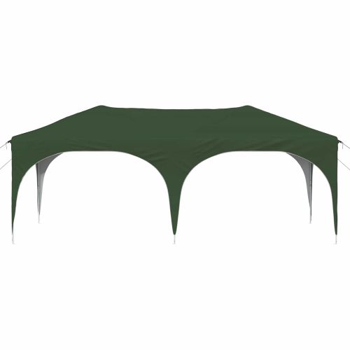 Поп-ъп парти палатка Зелен 575 x 288 x 245 см Оксфордска тъкан