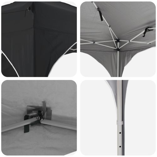 Поп-ъп парти палатка Антрацит 575 x 288 x 245 см