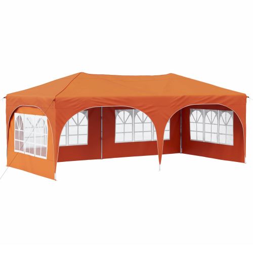 Поп-ъп парти палатка Оранжево 575 x 288 x 245 см