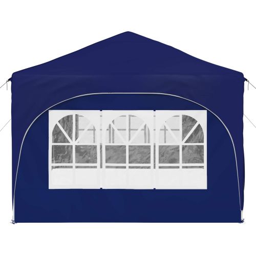 Поп-ъп парти палатка Синьо 575 x 288 x 245 см Оксфордска тъкан