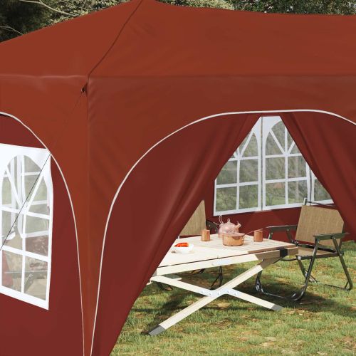 Поп-ъп парти палатка Теракота 575 x 288 x 245 см