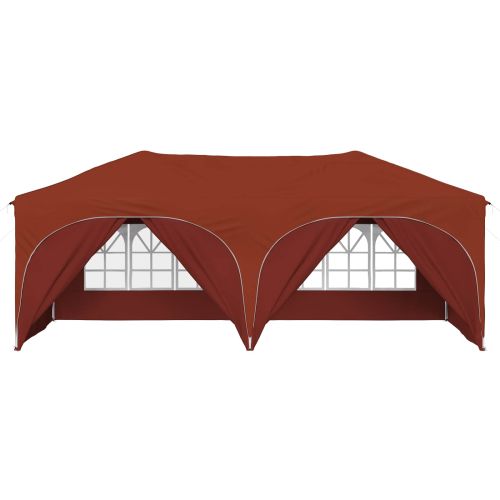 Поп-ъп парти палатка Теракота 575 x 288 x 245 см