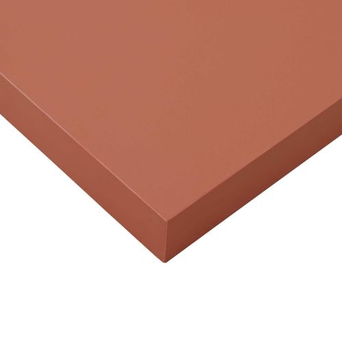 Стенен рафт 4 pcs Червено 60 x 23 x 4 см Инженерно дърво