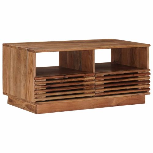 Масичка за кафе с чекмедже Естествен 85 x 45,5 x 40 см