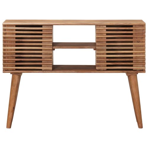 Крака маси със съхранение с врата Естествен 100 x 30 x 75 см