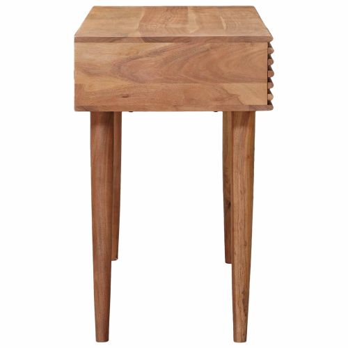 Бюро с чекмедже със съхранение Естествен 100 x 48 x 76 см