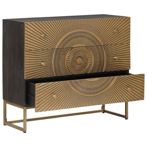 Чекмеджетен шкаф с чекмедже Месинг 75 x 30 x 65 см