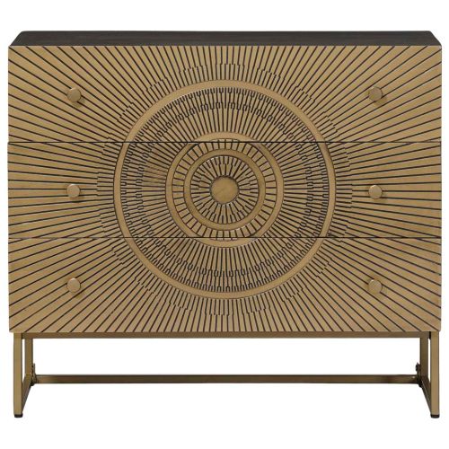 Чекмеджетен шкаф с чекмедже Месинг 75 x 30 x 65 см