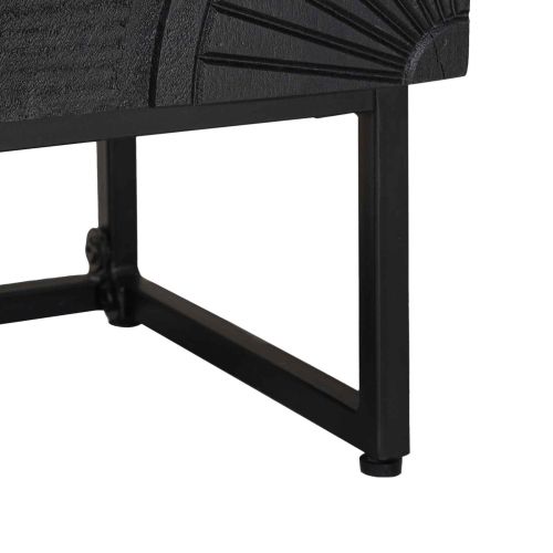 Служебен шкаф Черен 55 x 30 x 70 см