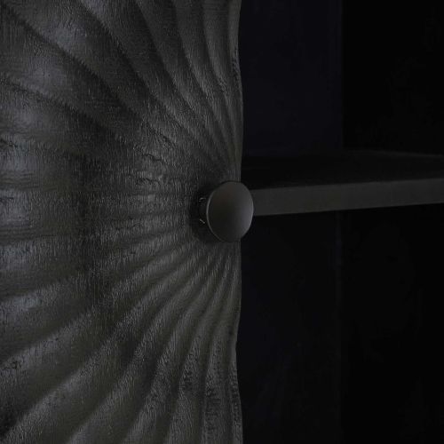 Служебен шкаф Черен 105 x 30 x 68 см