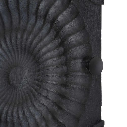 Висок шкаф Черен 35 x 30 x 120 cm