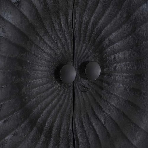 Висок шкаф Черен 55 x 30 x 95 см