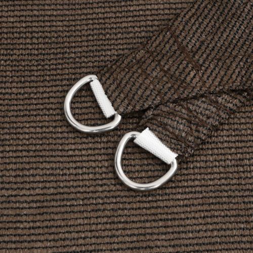 Платно-сенник, 160 г/м², кафяво, 4x6 м, HDPE