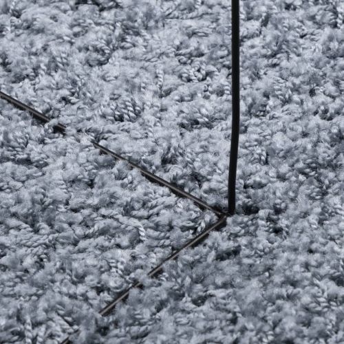 Шаги килим с дълъг косъм "PAMPLONA" модерен син 120x170 см