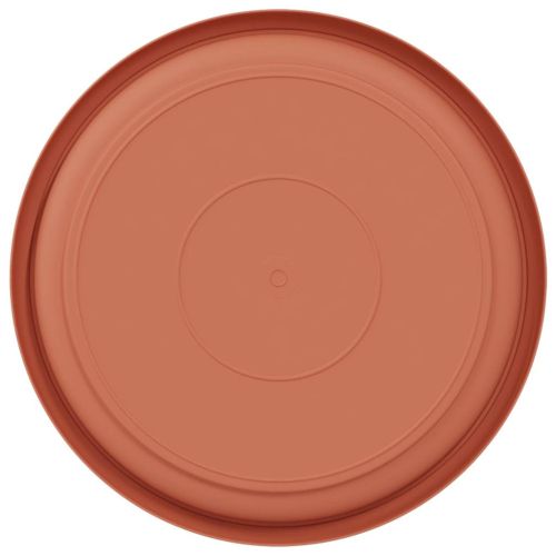 Кръгъл поднос за цветя 6 pcs Червено тухла Ø 19 x 2 см