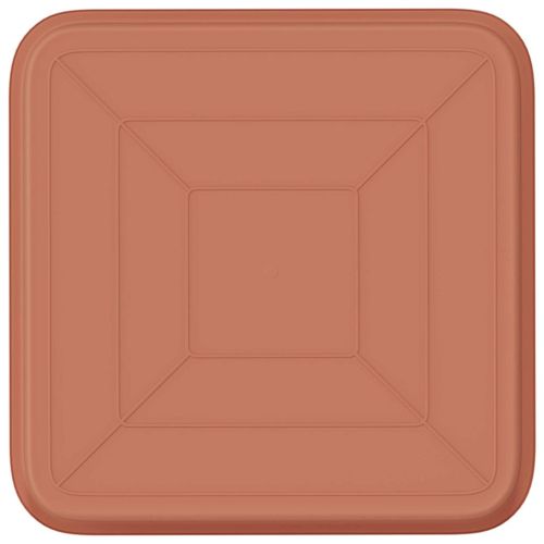 Квадратен цветен поднос 6 pcs Червено тухла 15 x 15 x 2 см