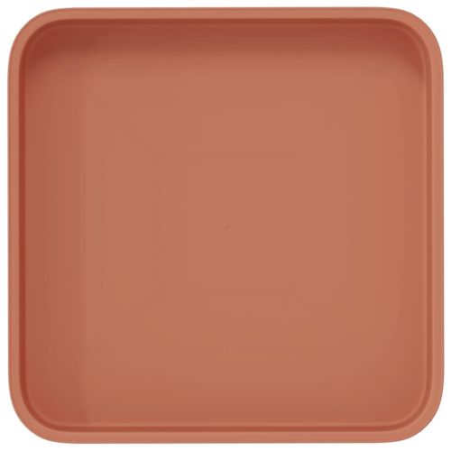 Квадратен цветен поднос 6 pcs Червено тухла 15 x 15 x 2 см