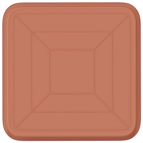 Квадратен цветен поднос 24 pcs Червено тухла 21 x 21 x 2 см
