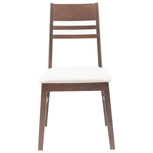 Обедени столове 2 pcs Светло кафяво 43 x 54 x 89 см