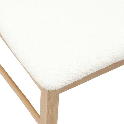 Обедени столове 2 pcs Естествен 43 x 54 x 89 см