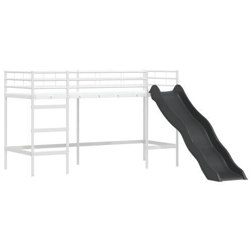 Легло на двуетажно легло за деца Бяло и розово 75 x 190 cm
