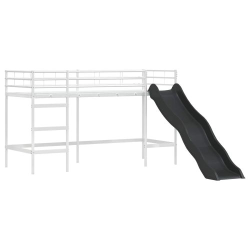 Легло на двуетажно легло за деца Бяло и розово 75 x 190 cm