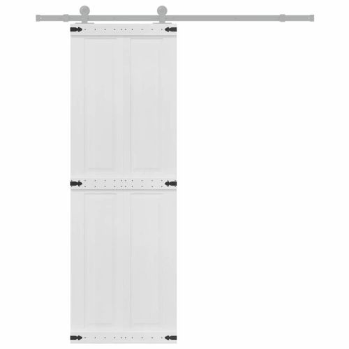 Врата за плевня Corona 70 x 210 cm Масивна борова дървесина