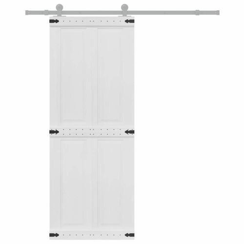 Врата за плевня Corona 80 x 210 cm Масивна борова дървесина