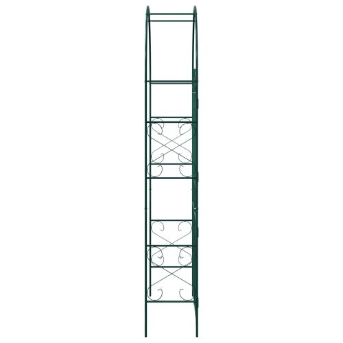 Градинска арка Едноцветен Зелен 115 x 37 x 226 см